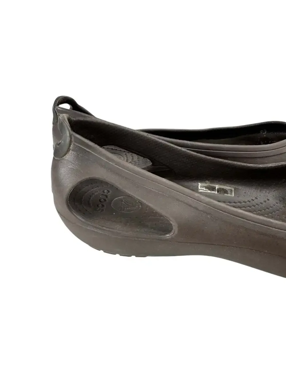 Crocs Kadee Ballet Flats Brown Croslite Slip On Comfort Shoes Womens 9